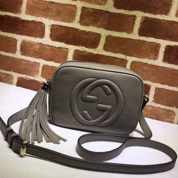 (image for) GUCCI Soho small leather disco bag