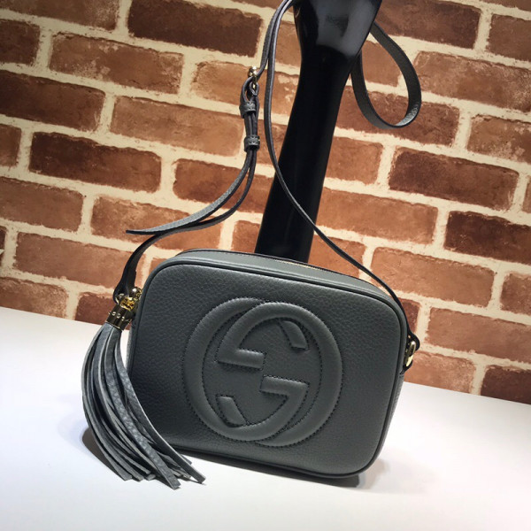 (image for) GUCCI Soho small leather disco bag