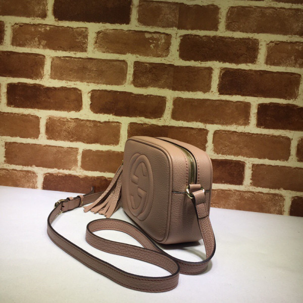 (image for) GUCCI Soho small leather disco bag