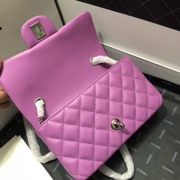 (image for) CL FLAP BAG LAMBSKIN-20CM