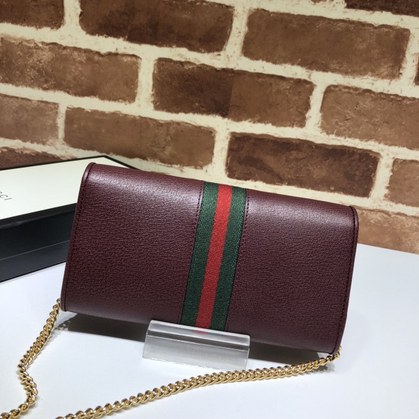 GUCCI Ophidia GG chain wallet (image for) GUCCI Ophidia GG chain wallet