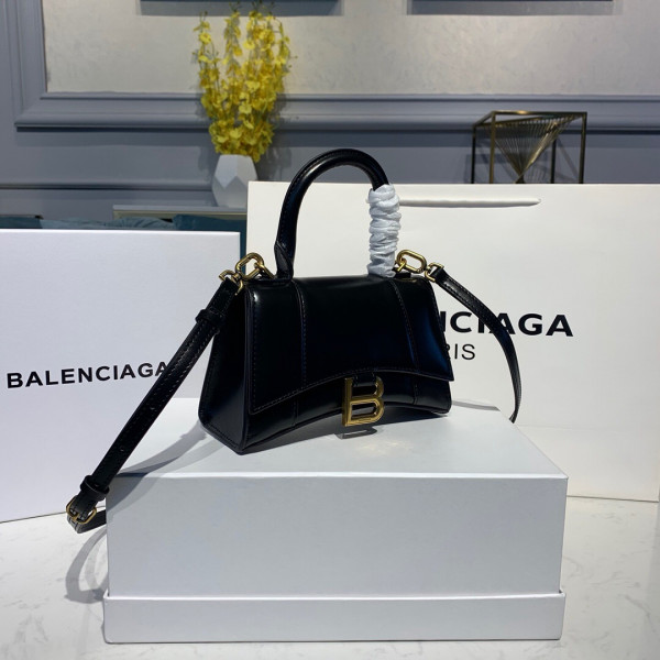 (image for) BALENCIAGA HOURGLASS XS TOP HANDLE BAG