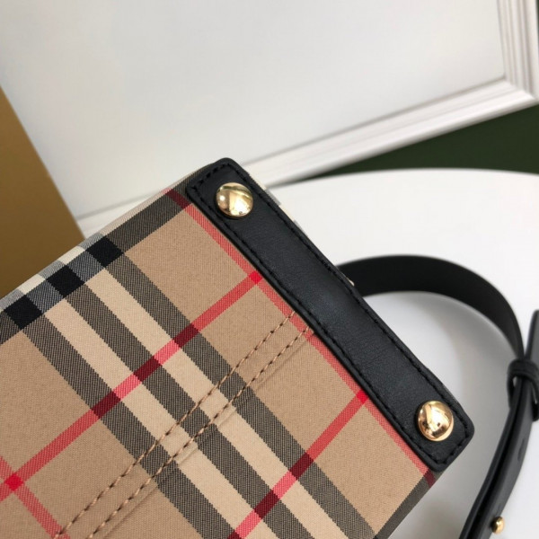 (image for) BURBERRY The Mini Vintage Check Triple Stud Belt Bag