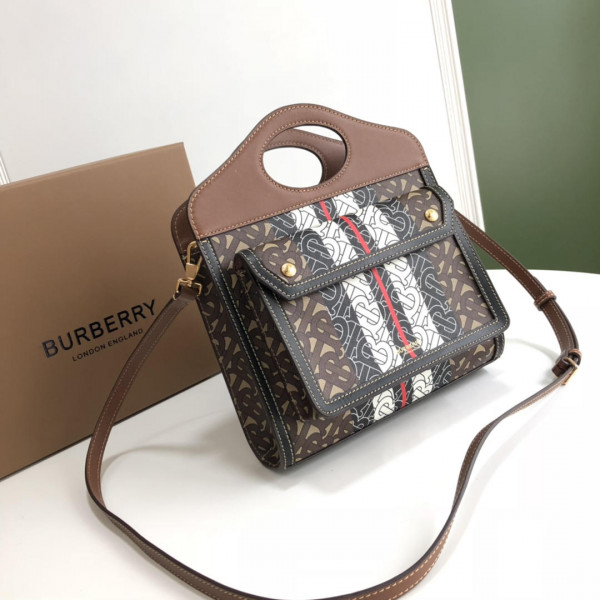 BURBERRY Medium Monogram Stripe E-canvas Pocket Bag [Burberry64] CELINE CHANEL ACCESSORIES LOEWE SHOES LOUIS VUITTON DIRO YSL OTHER BRAND HANDBAGS BALENCIAGA BOTTEGA VENETA GOYARD HERMES BURBERRY VALENTINO GUCCI FENDI MIUMIU CHLOE PRADA BVLGARI SUITCASE NEW ARRIVAL 