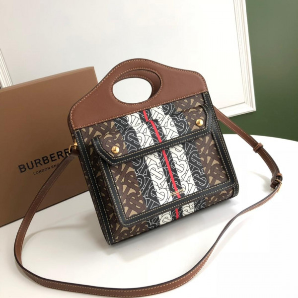 BURBERRY Medium Monogram Stripe E-canvas Pocket Bag [Burberry64] CELINE CHANEL ACCESSORIES LOEWE SHOES LOUIS VUITTON DIRO YSL OTHER BRAND HANDBAGS BALENCIAGA BOTTEGA VENETA GOYARD HERMES BURBERRY VALENTINO GUCCI FENDI MIUMIU CHLOE PRADA BVLGARI SUITCASE NEW ARRIVAL 
