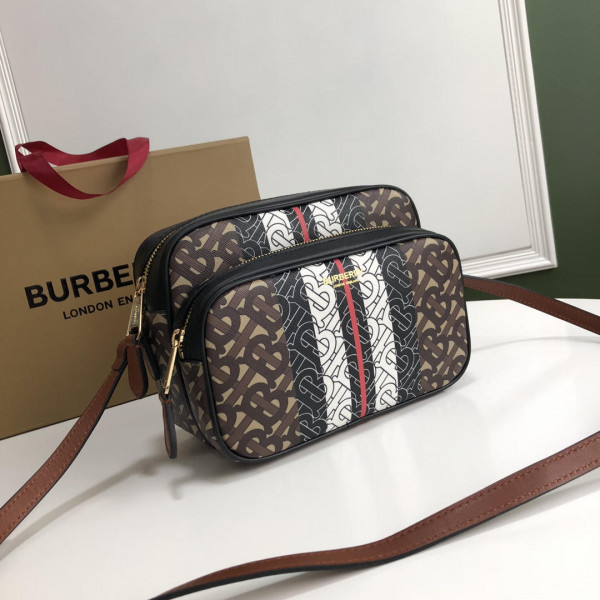 BURBERRY Medium Monogram Stripe E-canvas Camera Bag [Burberry63] CELINE CHANEL ACCESSORIES LOEWE SHOES LOUIS VUITTON DIRO YSL OTHER BRAND HANDBAGS BALENCIAGA BOTTEGA VENETA GOYARD HERMES BURBERRY VALENTINO GUCCI FENDI MIUMIU CHLOE PRADA BVLGARI SUITCASE NEW ARRIVAL 