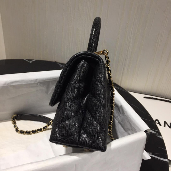 CL Coco Handle Bag [Chanle323] CELINE CHANEL ACCESSORIES LOEWE SHOES LOUIS VUITTON DIRO YSL OTHER BRAND HANDBAGS BALENCIAGA BOTTEGA VENETA GOYARD HERMES BURBERRY VALENTINO GUCCI FENDI MIUMIU CHLOE PRADA BVLGARI SUITCASE NEW ARRIVAL 