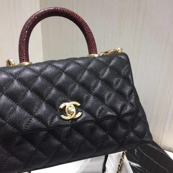 CL Coco Handle Bag [Chanle322] CELINE CHANEL ACCESSORIES LOEWE SHOES LOUIS VUITTON DIRO YSL OTHER BRAND HANDBAGS BALENCIAGA BOTTEGA VENETA GOYARD HERMES BURBERRY VALENTINO GUCCI FENDI MIUMIU CHLOE PRADA BVLGARI SUITCASE NEW ARRIVAL 