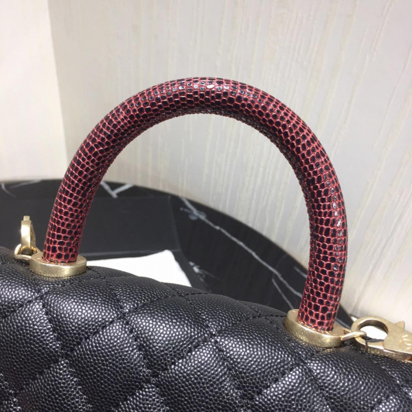 CL Coco Handle Bag [Chanle322] CELINE CHANEL ACCESSORIES LOEWE SHOES LOUIS VUITTON DIRO YSL OTHER BRAND HANDBAGS BALENCIAGA BOTTEGA VENETA GOYARD HERMES BURBERRY VALENTINO GUCCI FENDI MIUMIU CHLOE PRADA BVLGARI SUITCASE NEW ARRIVAL 