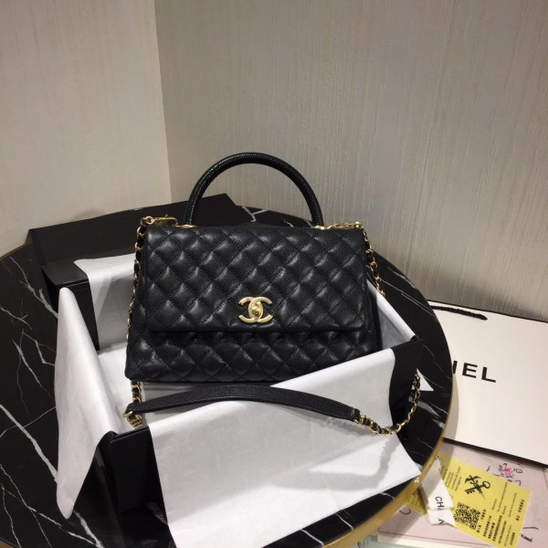 CL Coco Handle Bag [Chanle318] CELINE CHANEL ACCESSORIES LOEWE SHOES LOUIS VUITTON DIRO YSL OTHER BRAND HANDBAGS BALENCIAGA BOTTEGA VENETA GOYARD HERMES BURBERRY VALENTINO GUCCI FENDI MIUMIU CHLOE PRADA BVLGARI SUITCASE NEW ARRIVAL 