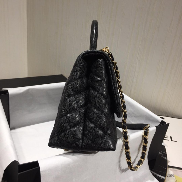 CL Coco Handle Bag [Chanle318] CELINE CHANEL ACCESSORIES LOEWE SHOES LOUIS VUITTON DIRO YSL OTHER BRAND HANDBAGS BALENCIAGA BOTTEGA VENETA GOYARD HERMES BURBERRY VALENTINO GUCCI FENDI MIUMIU CHLOE PRADA BVLGARI SUITCASE NEW ARRIVAL 