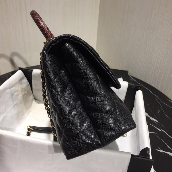 CL Coco Handle Bag [Chanle315] CELINE CHANEL ACCESSORIES LOEWE SHOES LOUIS VUITTON DIRO YSL OTHER BRAND HANDBAGS BALENCIAGA BOTTEGA VENETA GOYARD HERMES BURBERRY VALENTINO GUCCI FENDI MIUMIU CHLOE PRADA BVLGARI SUITCASE NEW ARRIVAL 