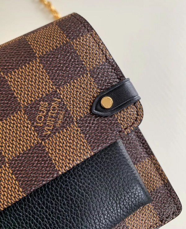 LOUIS VUITTON VAVIN CHAIN WALLET [N60221] CELINE CHANEL ACCESSORIES LOEWE SHOES LOUIS VUITTON DIRO YSL OTHER BRAND HANDBAGS BALENCIAGA BOTTEGA VENETA GOYARD HERMES BURBERRY VALENTINO GUCCI FENDI MIUMIU CHLOE PRADA BVLGARI SUITCASE NEW ARRIVAL 