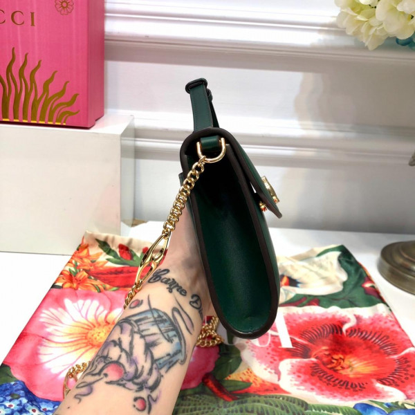 (image for) Gucci Zumi smooth leather small shoulder bag