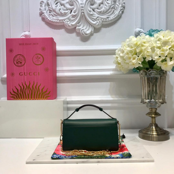 (image for) Gucci Zumi smooth leather mini shoulder bag
