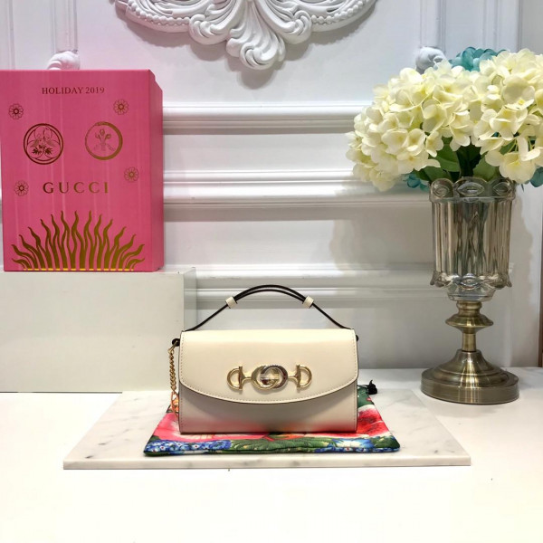 (image for) Gucci Zumi smooth leather mini shoulder bag