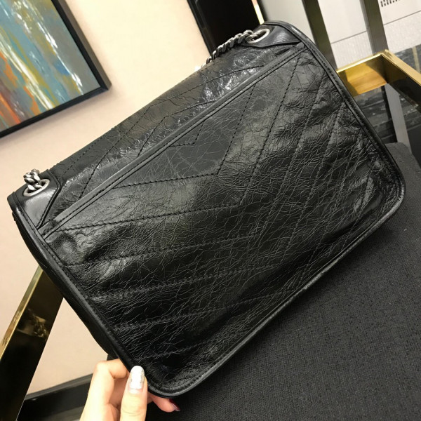 YSL NIKI MEDIUM [Y19031826] CELINE CHANEL ACCESSORIES LOEWE SHOES LOUIS VUITTON DIRO YSL OTHER BRAND HANDBAGS BALENCIAGA BOTTEGA VENETA GOYARD HERMES BURBERRY VALENTINO GUCCI FENDI MIUMIU CHLOE PRADA BVLGARI SUITCASE NEW ARRIVAL 