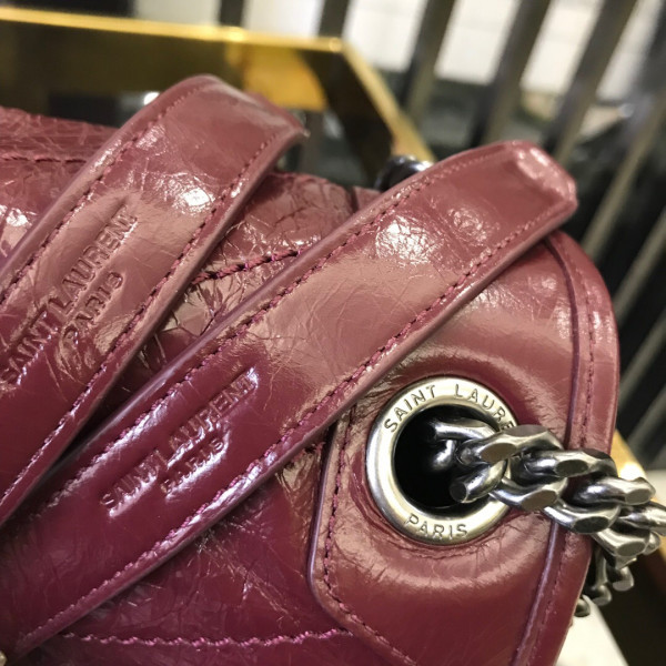 YSL NIKI MEDIUM [Y19031818] CELINE CHANEL ACCESSORIES LOEWE SHOES LOUIS VUITTON DIRO YSL OTHER BRAND HANDBAGS BALENCIAGA BOTTEGA VENETA GOYARD HERMES BURBERRY VALENTINO GUCCI FENDI MIUMIU CHLOE PRADA BVLGARI SUITCASE NEW ARRIVAL 