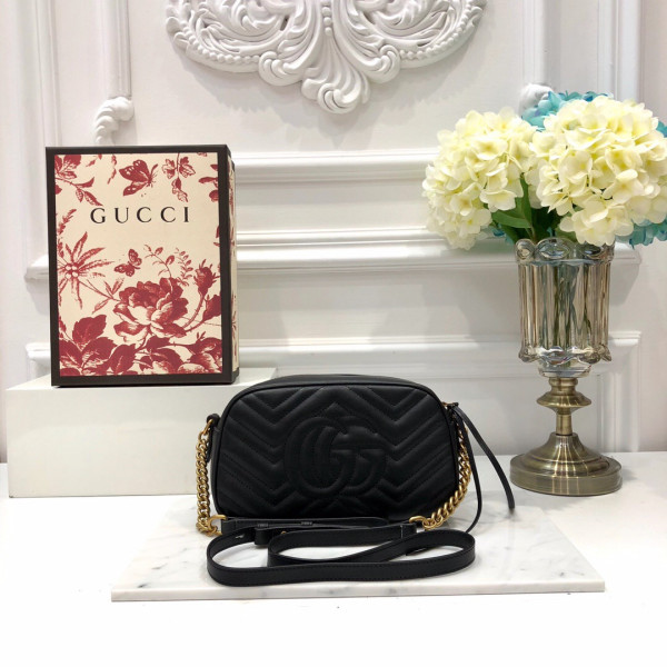 (image for) Gucci GG Marmont small matelassé shoulder bag