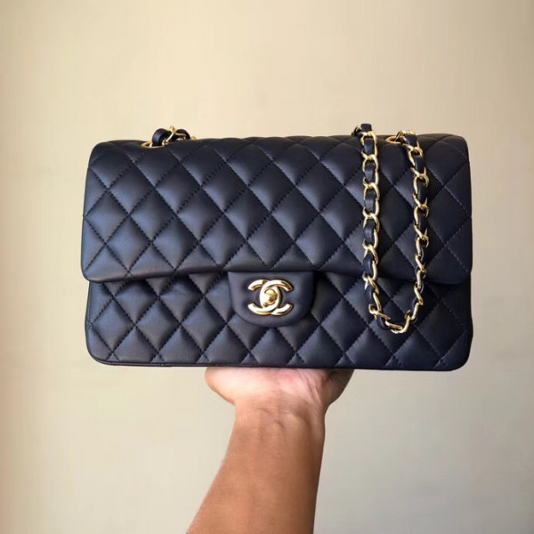 (image for) CL Royalblue Lambskin 2.55 With Gold Hardware