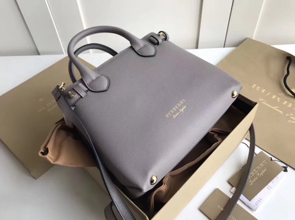 (image for) Burberry The Small Banner in Leather and House Check