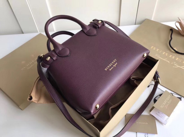 (image for) Burberry The Small Banner in Leather and House Check