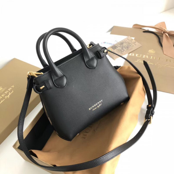 (image for) Burberry The Baby Banner in Leather and House Check