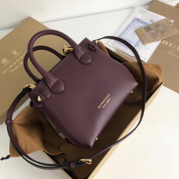 (image for) Burberry The Baby Banner in Leather and House Check