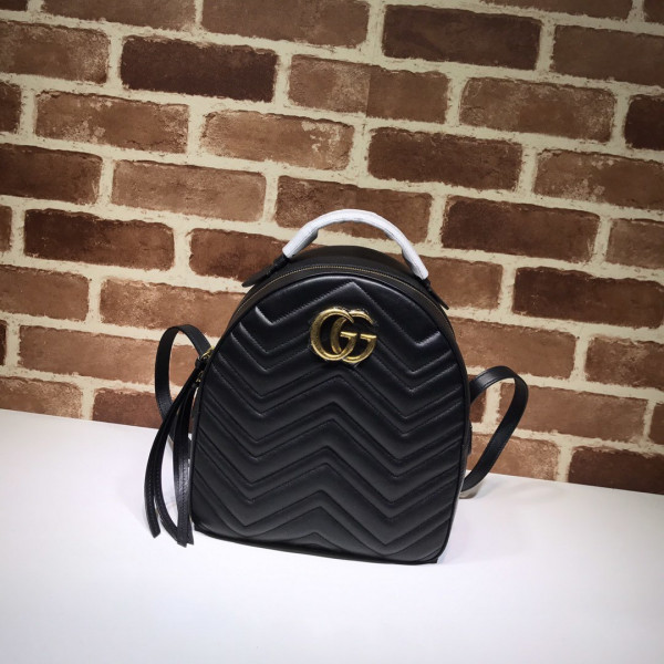 Gucci GG Marmont Backpack [Bag-476671-4] CELINE CHANEL ACCESSORIES LOEWE SHOES LOUIS VUITTON DIRO YSL OTHER BRAND HANDBAGS BALENCIAGA BOTTEGA VENETA GOYARD HERMES BURBERRY VALENTINO GUCCI FENDI MIUMIU CHLOE PRADA BVLGARI SUITCASE NEW ARRIVAL 