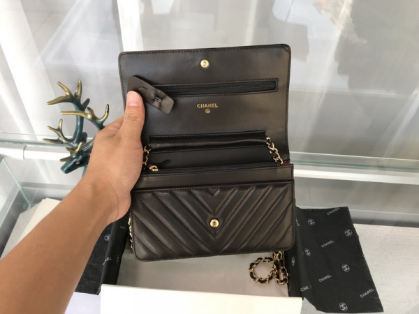 (image for) CL Flap Bag Lambskin With Gold / Silver Hardware