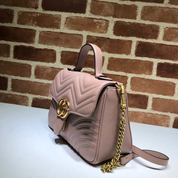 (image for) GUCCI GG Marmont Small Top Handle Bag