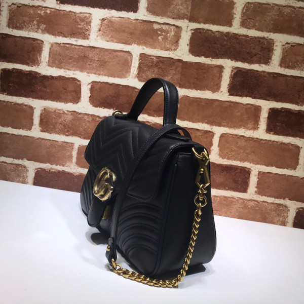(image for) GUCCI GG Marmont Small Top Handle Bag
