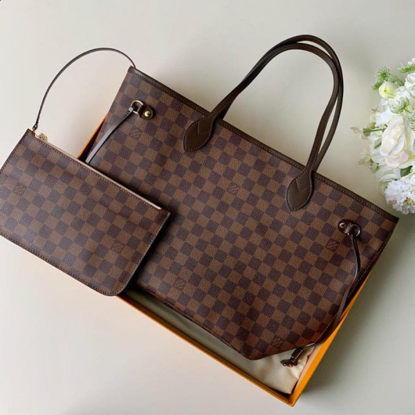 LOUIS VUITTON NEVERFULL MM [N41603] CELINE CHANEL ACCESSORIES LOEWE SHOES LOUIS VUITTON DIRO YSL OTHER BRAND HANDBAGS BALENCIAGA BOTTEGA VENETA GOYARD HERMES BURBERRY VALENTINO GUCCI FENDI MIUMIU CHLOE PRADA BVLGARI SUITCASE NEW ARRIVAL 