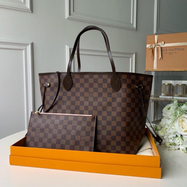 LOUIS VUITTON NEVERFULL MM [N41603] CELINE CHANEL ACCESSORIES LOEWE SHOES LOUIS VUITTON DIRO YSL OTHER BRAND HANDBAGS BALENCIAGA BOTTEGA VENETA GOYARD HERMES BURBERRY VALENTINO GUCCI FENDI MIUMIU CHLOE PRADA BVLGARI SUITCASE NEW ARRIVAL 