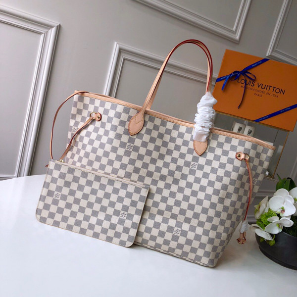 Louis Vuitton Neverfull GM [N41360] CELINE CHANEL ACCESSORIES LOEWE SHOES LOUIS VUITTON DIRO YSL OTHER BRAND HANDBAGS BALENCIAGA BOTTEGA VENETA GOYARD HERMES BURBERRY VALENTINO GUCCI FENDI MIUMIU CHLOE PRADA BVLGARI SUITCASE NEW ARRIVAL 