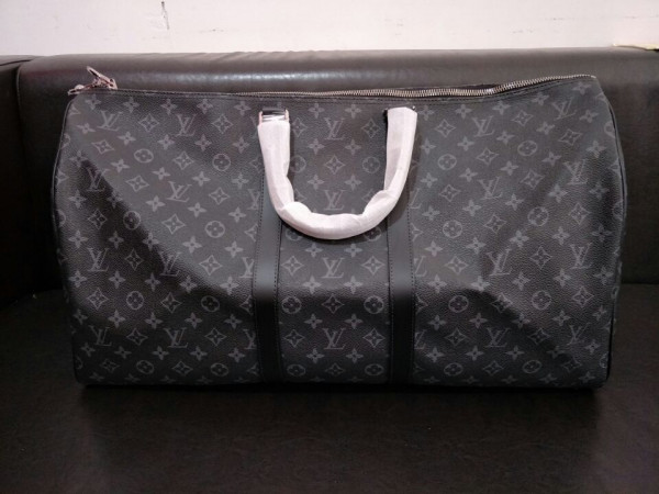 Louis Vuitton KEEPALL 55 [M40605] CELINE CHANEL ACCESSORIES LOEWE SHOES LOUIS VUITTON DIRO YSL OTHER BRAND HANDBAGS BALENCIAGA BOTTEGA VENETA GOYARD HERMES BURBERRY VALENTINO GUCCI FENDI MIUMIU CHLOE PRADA BVLGARI SUITCASE NEW ARRIVAL 