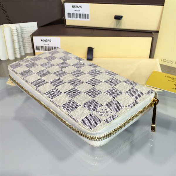 LOUIS VUITTON ZIPPY [BAG-4259] CELINE CHANEL ACCESSORIES LOEWE SHOES LOUIS VUITTON DIRO YSL OTHER BRAND HANDBAGS BALENCIAGA BOTTEGA VENETA GOYARD HERMES BURBERRY VALENTINO GUCCI FENDI MIUMIU CHLOE PRADA BVLGARI SUITCASE NEW ARRIVAL 