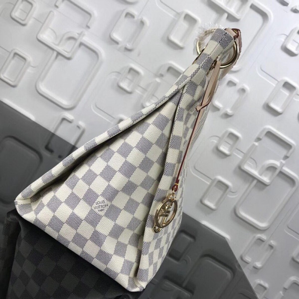 LOUIS VUITTON DAMIER AZUR ARTSY BAG MM [BAG-3985] CELINE CHANEL ACCESSORIES LOEWE SHOES LOUIS VUITTON DIRO YSL OTHER BRAND HANDBAGS BALENCIAGA BOTTEGA VENETA GOYARD HERMES BURBERRY VALENTINO GUCCI FENDI MIUMIU CHLOE PRADA BVLGARI SUITCASE NEW ARRIVAL 
