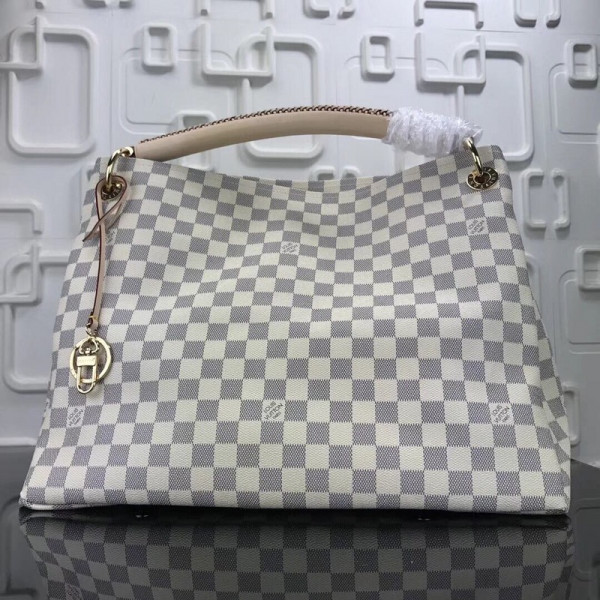 LOUIS VUITTON DAMIER AZUR ARTSY BAG MM [BAG-3985] CELINE CHANEL ACCESSORIES LOEWE SHOES LOUIS VUITTON DIRO YSL OTHER BRAND HANDBAGS BALENCIAGA BOTTEGA VENETA GOYARD HERMES BURBERRY VALENTINO GUCCI FENDI MIUMIU CHLOE PRADA BVLGARI SUITCASE NEW ARRIVAL 