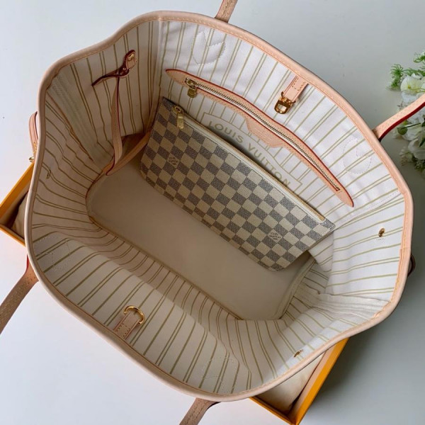 Louis Vuitton Neverfull MM [N41361] CELINE CHANEL ACCESSORIES LOEWE SHOES LOUIS VUITTON DIRO YSL OTHER BRAND HANDBAGS BALENCIAGA BOTTEGA VENETA GOYARD HERMES BURBERRY VALENTINO GUCCI FENDI MIUMIU CHLOE PRADA BVLGARI SUITCASE NEW ARRIVAL 