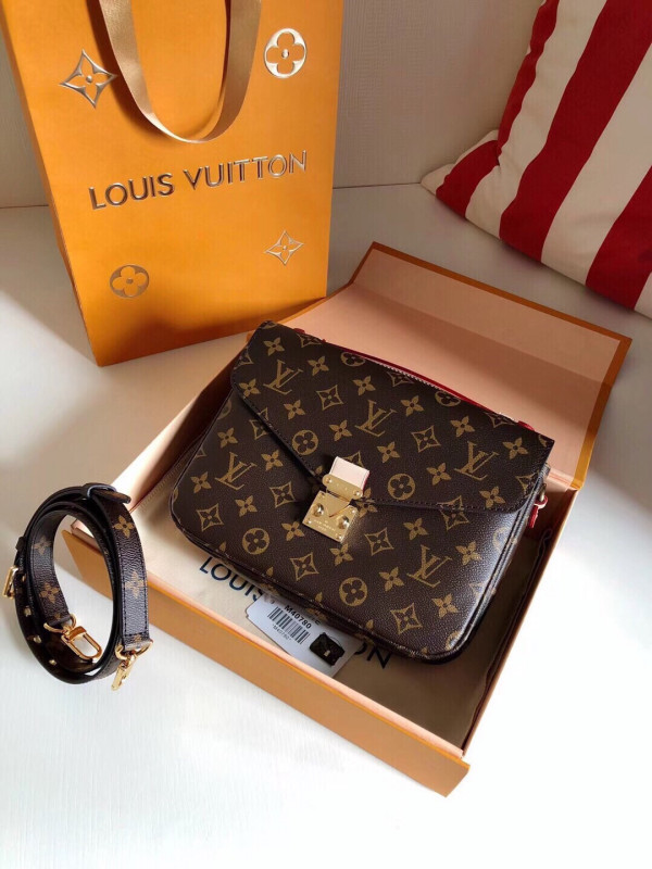 Louis Vuitton M40780 Monogram Pochette Metis Messenger (image for) Louis Vuitton M40780 Monogram Pochette Metis Messenger
