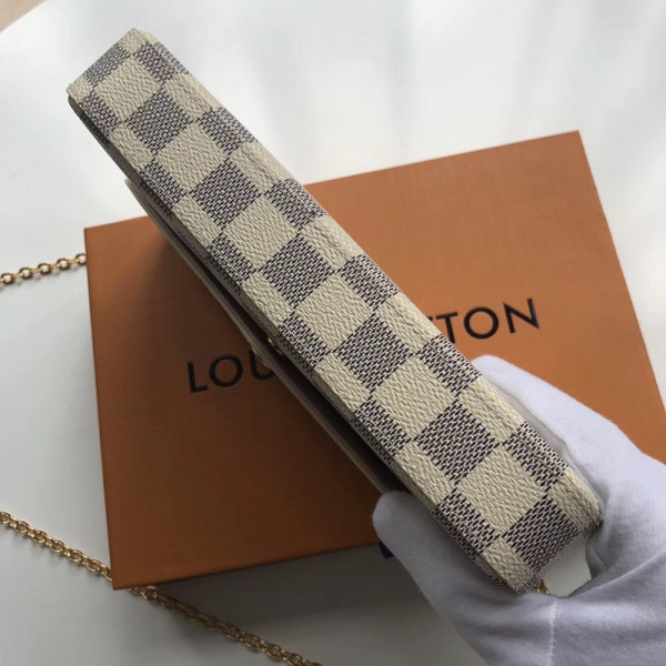 (image for) Louis Vuitton Pochette Felicie Damier Bag N63106